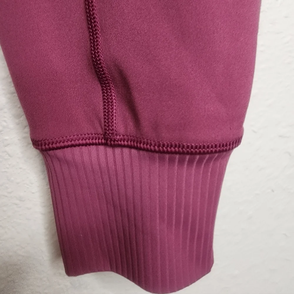 Spiritual Gangster Mindful Eco Jersey Jogger Leggings in Wildberry Size M